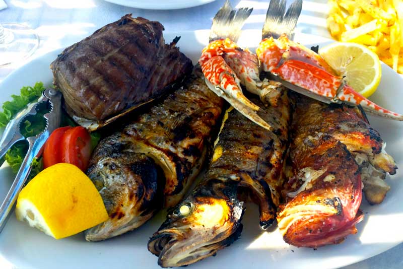 food in Santorini - All Luxury Apartments