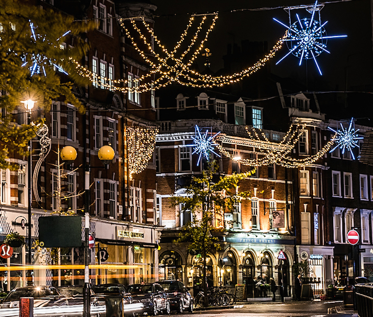 Marylebone - london christmas lights