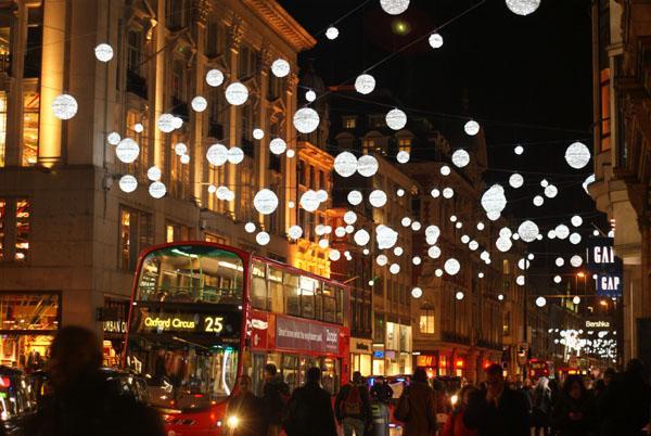Oxford street - christmas lights london
