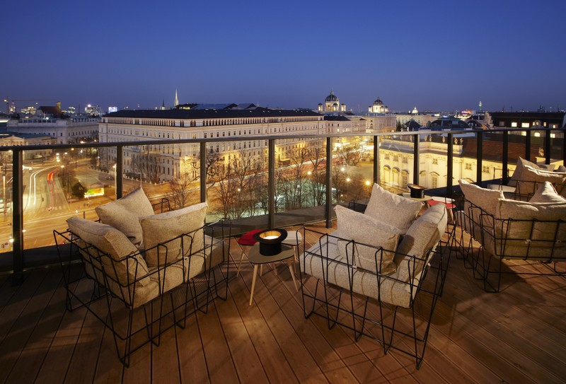 rooftop bar in Vienna - All Luxury Apartments