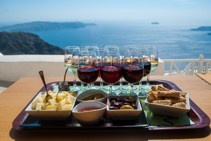 Santorini wines - All Luxury Apartments